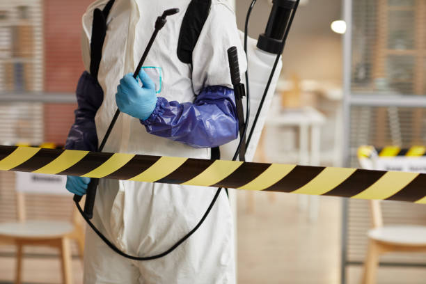 Professional Blood Cleanup technician working in Somerville, TN